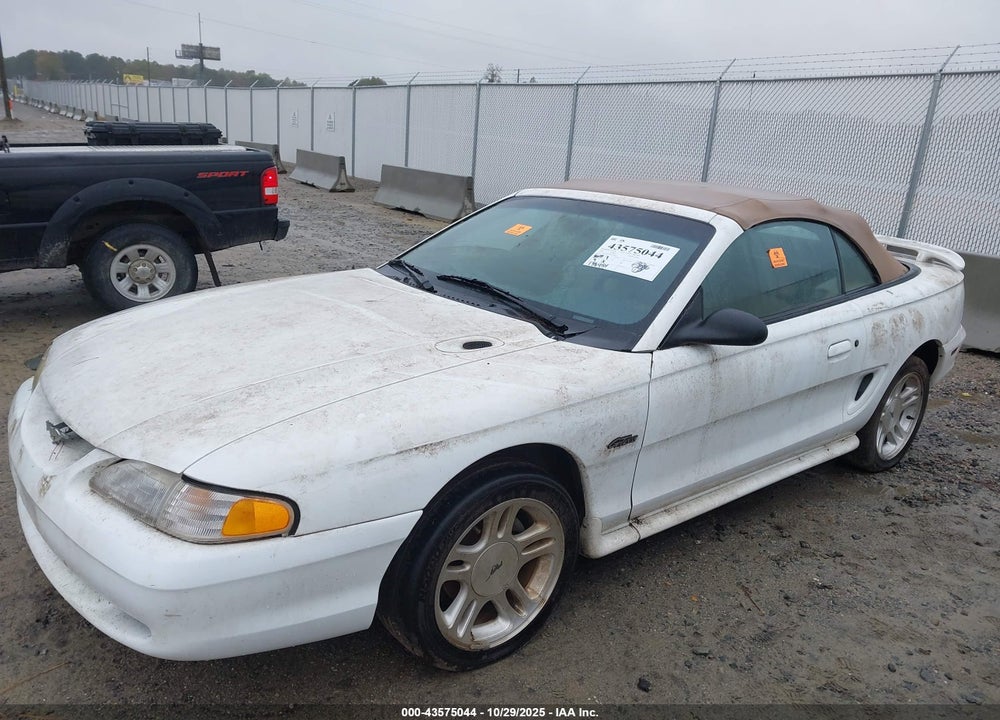 1998 FORD MUSTANG GT VIN: 1FAFP45XXWF189285