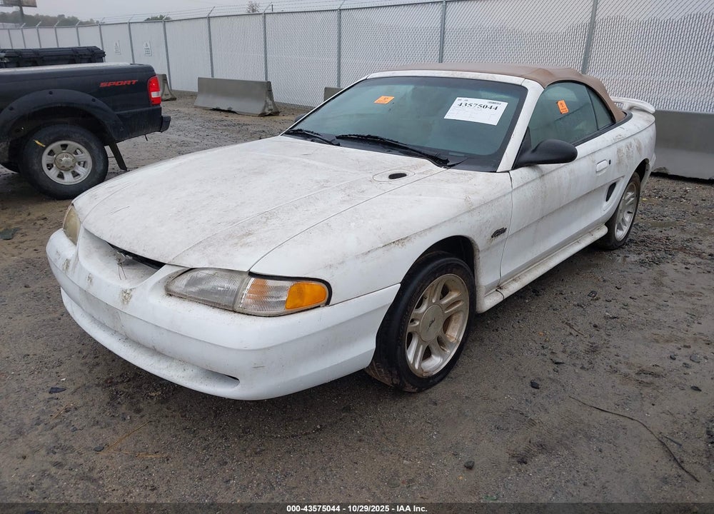 1998 FORD MUSTANG GT VIN: 1FAFP45XXWF189285