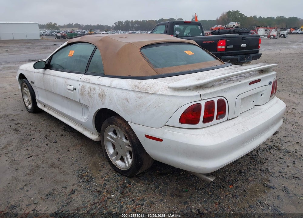 1998 FORD MUSTANG GT VIN: 1FAFP45XXWF189285