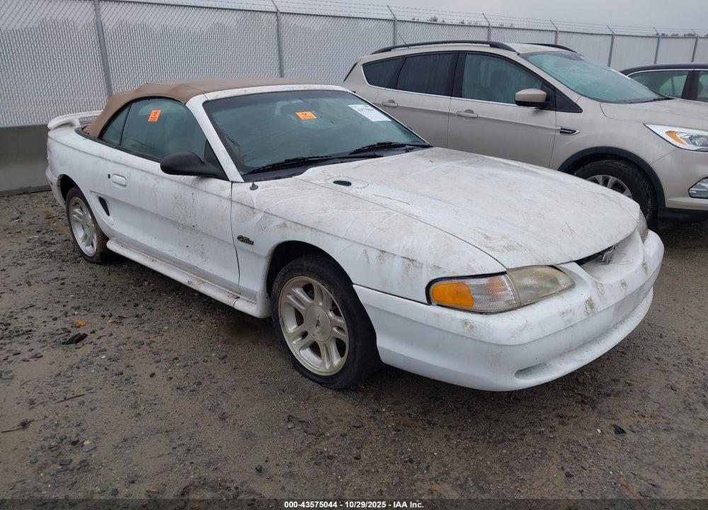 1998 FORD MUSTANG GT VIN: 1FAFP45XXWF189285
