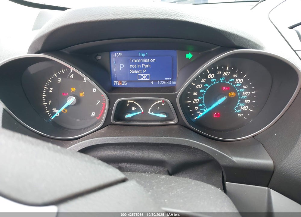 2013 FORD ESCAPE SE VIN: 1FMCU0GX5DUA92141