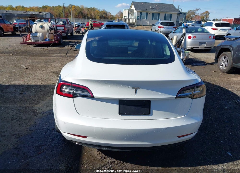 2021 TESLA MODEL 3 STANDARD RANGE PLUS REAR-WHEEL DRIVE VIN: 5YJ3E1EA2MF046412