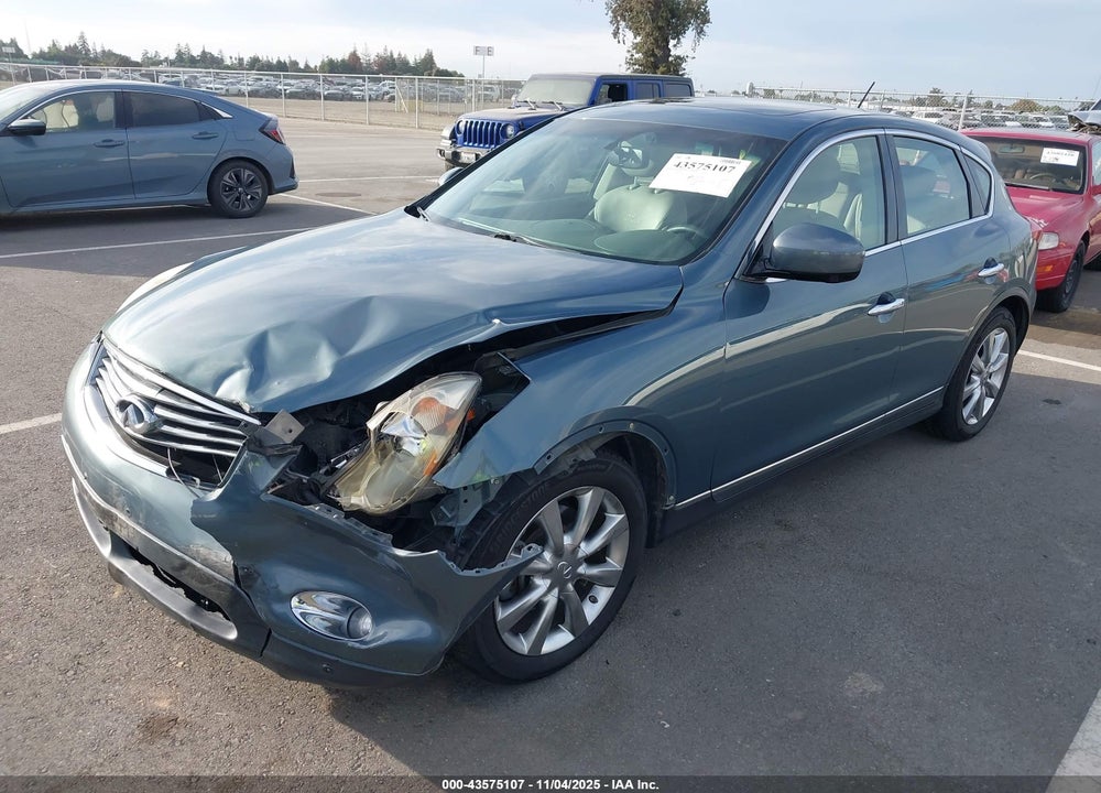 2008 INFINITI EX35 JOURNEY VIN: JNKAJ09F98M353283