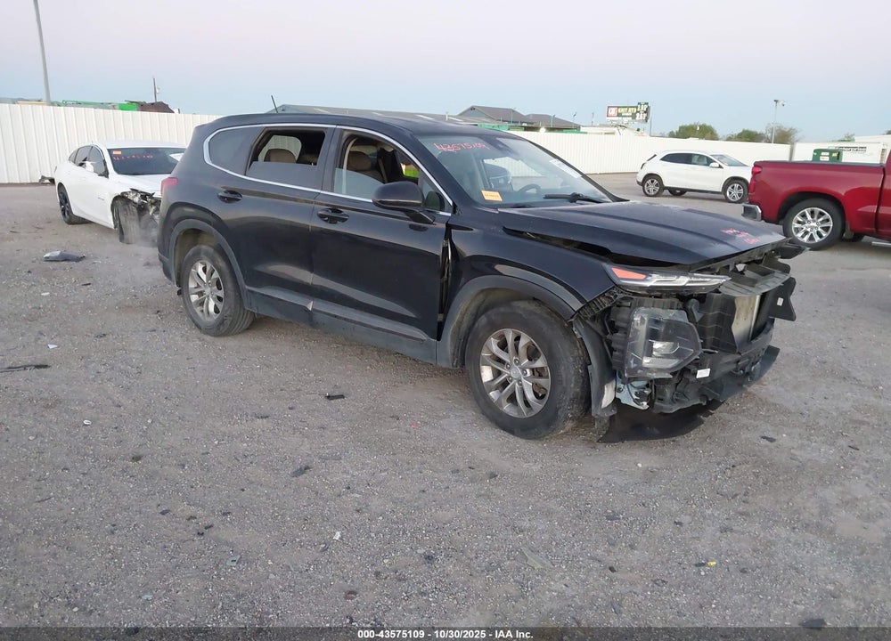 2019 HYUNDAI SANTA FE SE VIN: 5NMS23ADXKH115892