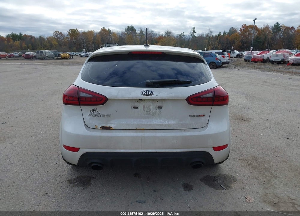 2015 KIA FORTE SX VIN: KNAFZ5A39F5388165