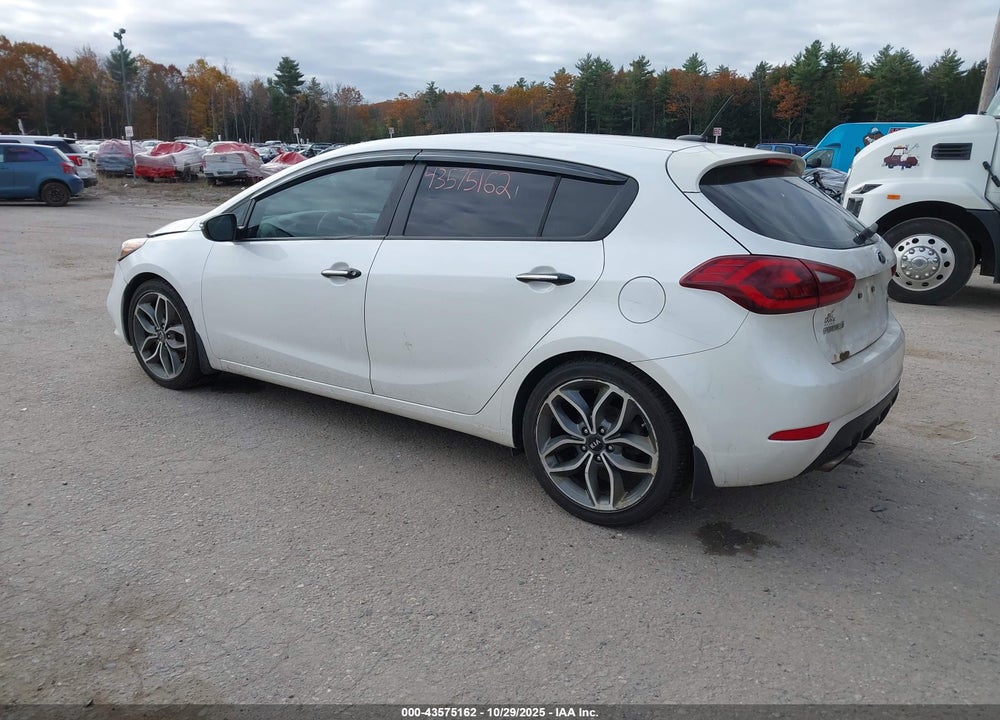 2015 KIA FORTE SX VIN: KNAFZ5A39F5388165