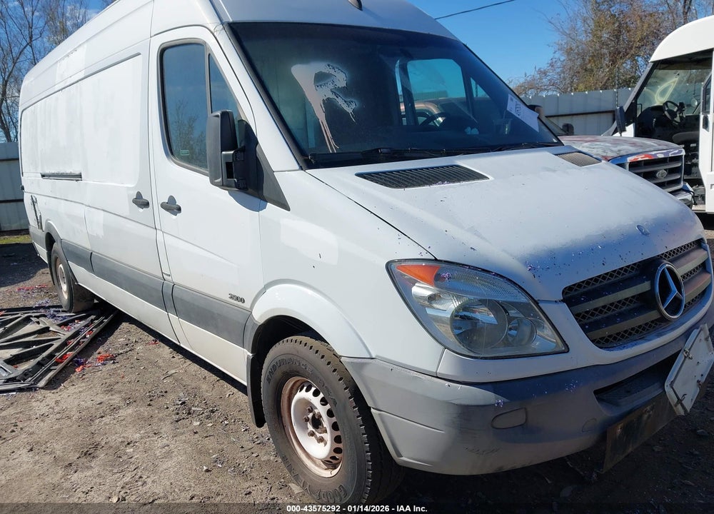 2011 MERCEDES-BENZ SPRINTER 2500 HIGH ROOF VIN: WD3PE8CB9B5570283