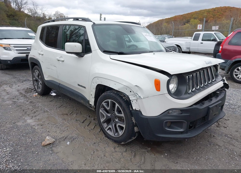 2017 JEEP RENEGADE LATITUDE FWD VIN: ZACCJABB4HPF12753