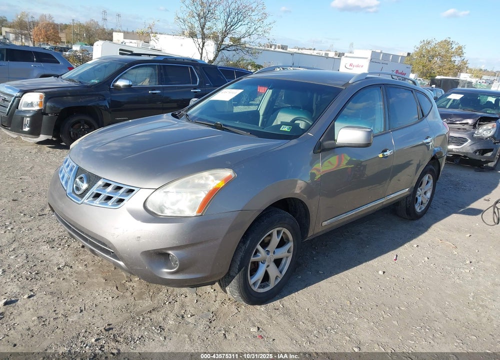2011 NISSAN ROGUE VIN: JN8AS5MV8BW670966