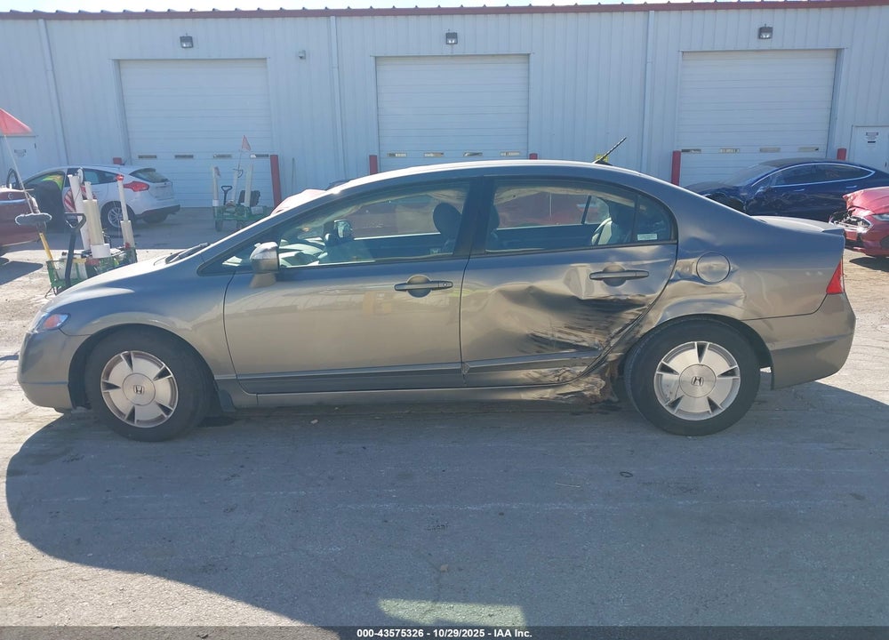 2007 HONDA CIVIC HYBRID VIN: JHMFA36277S020910