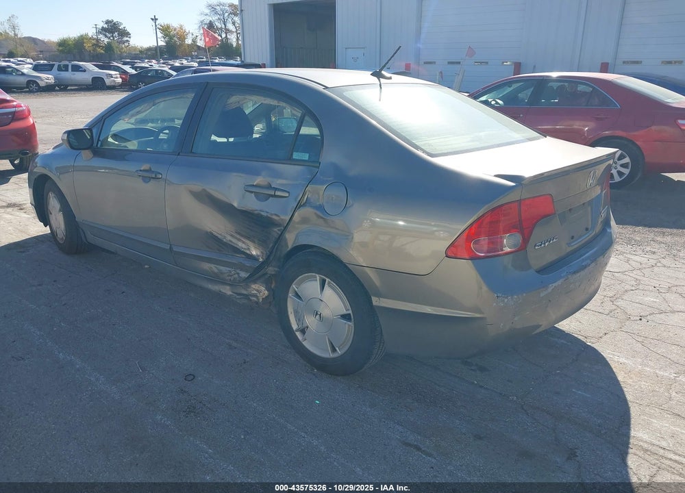 2007 HONDA CIVIC HYBRID VIN: JHMFA36277S020910