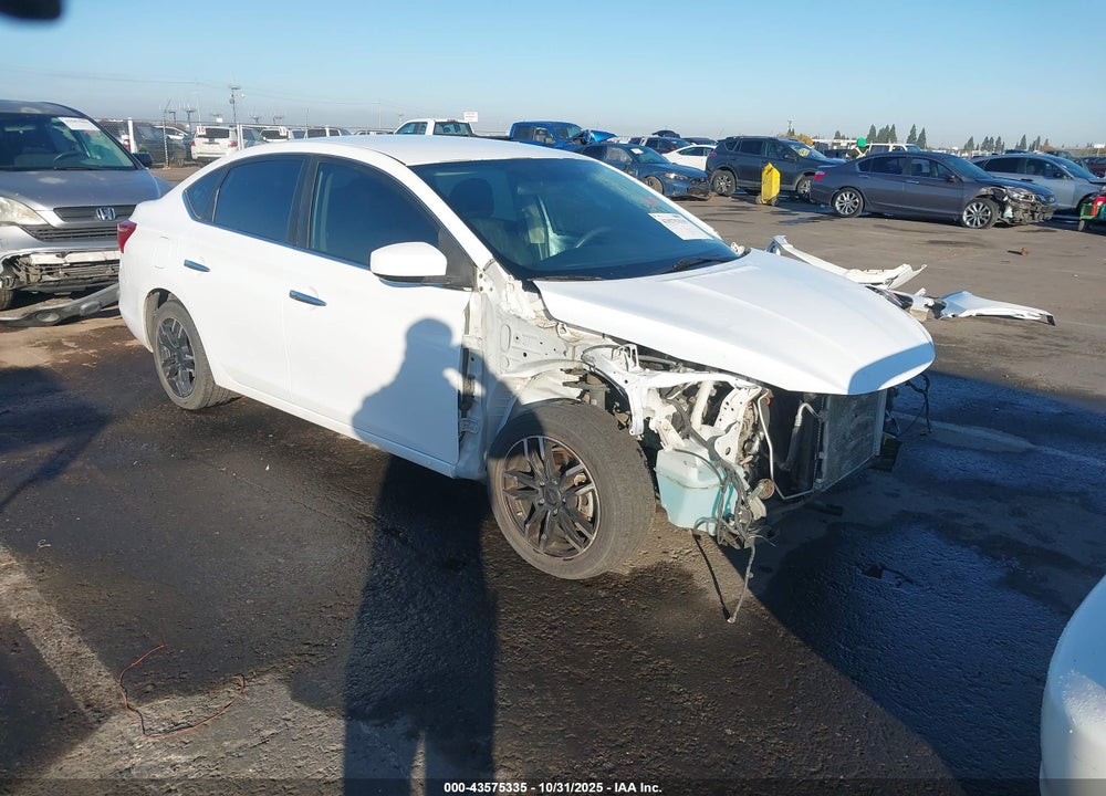 2016 NISSAN SENTRA SV VIN: 3N1AB7AP2GY229141