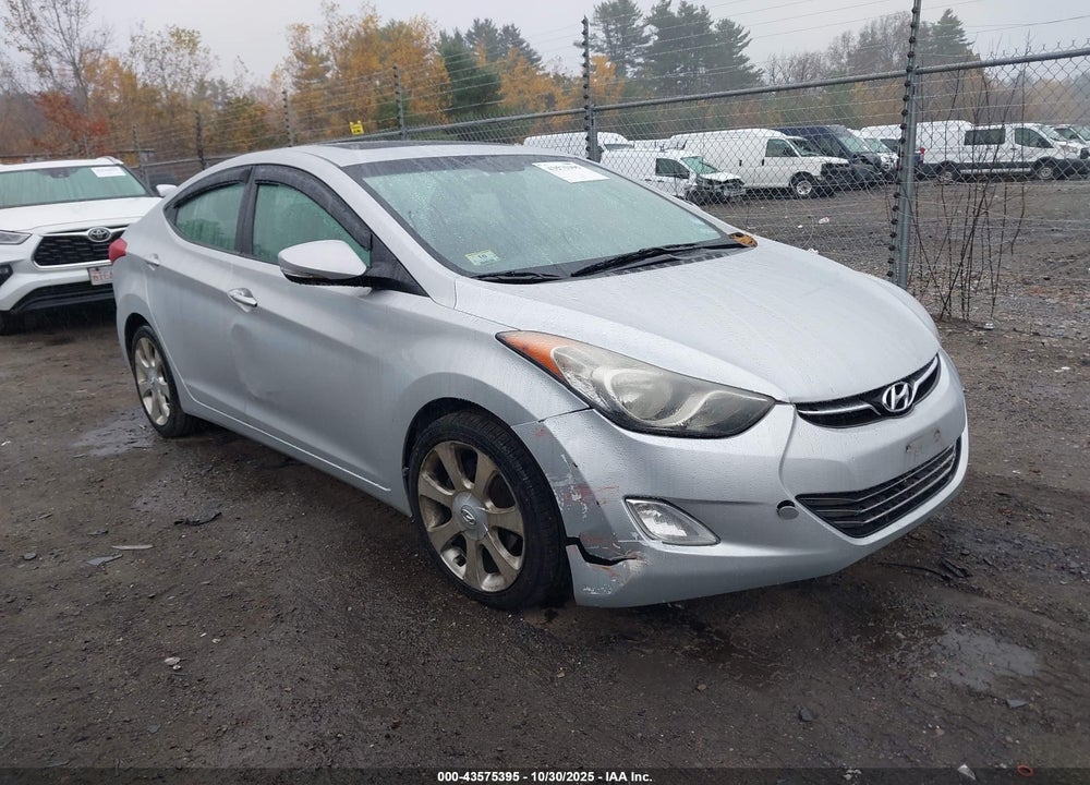 2012 HYUNDAI ELANTRA LIMITED (ULSAN PLANT) VIN: KMHDH4AE8CU301362