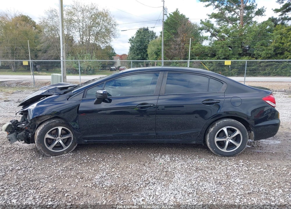 2015 HONDA CIVIC SE VIN: 19XFB2F70FE707572