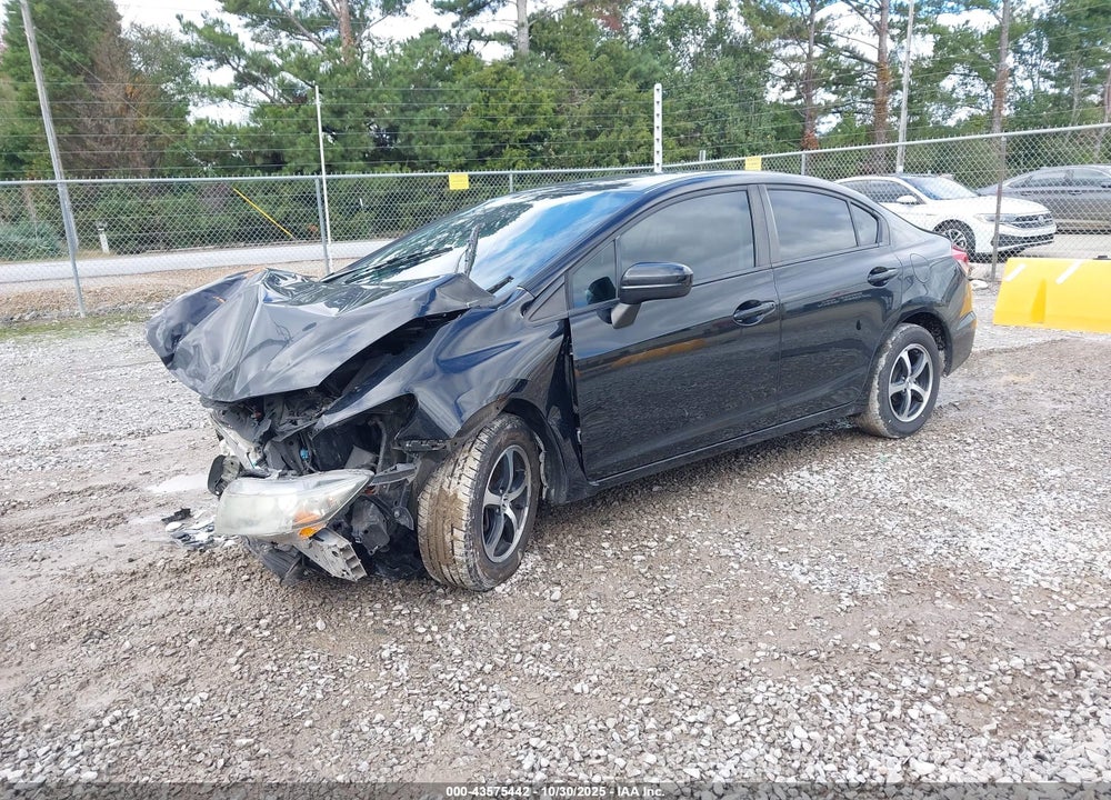 2015 HONDA CIVIC SE VIN: 19XFB2F70FE707572