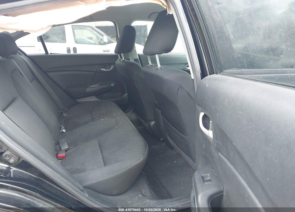 2015 HONDA CIVIC SE VIN: 19XFB2F70FE707572