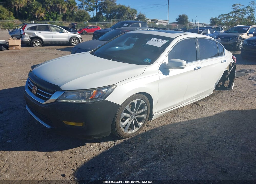 2014 HONDA ACCORD TOURING VIN: 1HGCR3F92EA007092