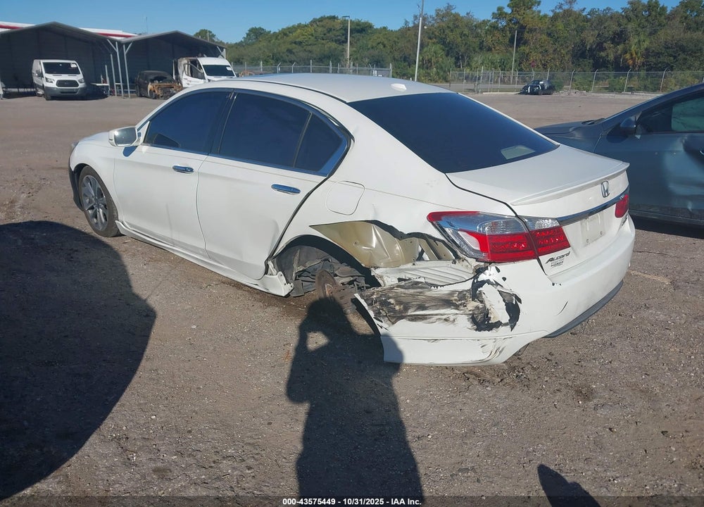 2014 HONDA ACCORD TOURING VIN: 1HGCR3F92EA007092