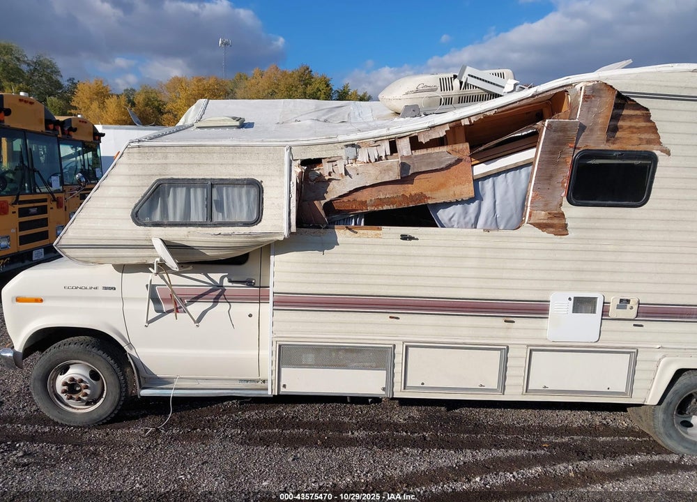 1990 FORD ECONOLINE E350 CUTAWAY VAN VIN: 1FDKE30G1LHB87274