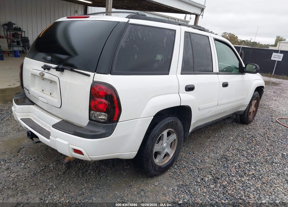 2006 CHEVROLET TRAILBLAZER LS VIN: 1GNDT13S762276319