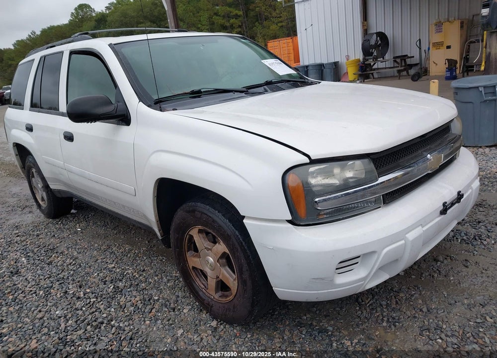 2006 CHEVROLET TRAILBLAZER LS VIN: 1GNDT13S762276319