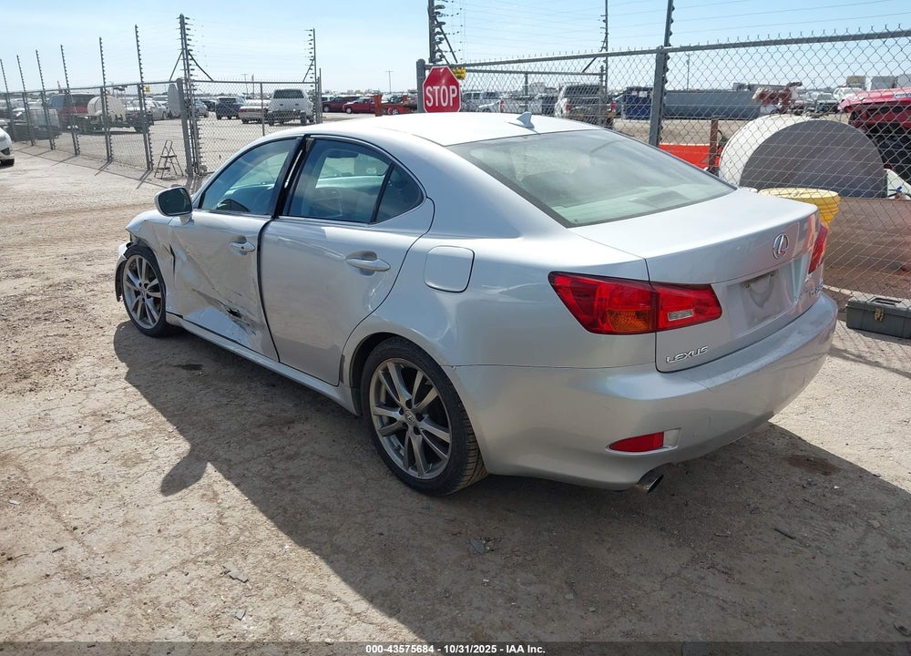 2008 LEXUS IS 250 VIN: JTHBK262982072434
