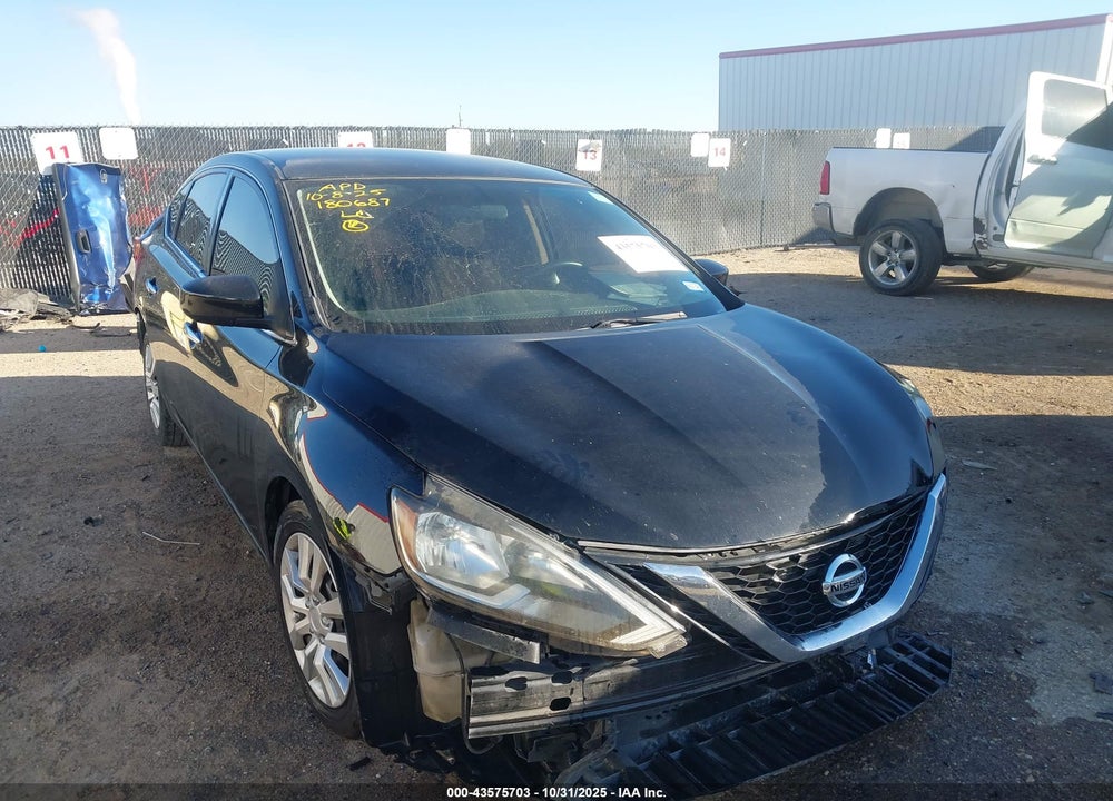 2019 NISSAN SENTRA S VIN: 3N1AB7AP0KY431839