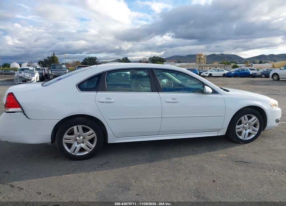 2011 CHEVROLET IMPALA LT VIN: 2G1WG5EK3B1313783