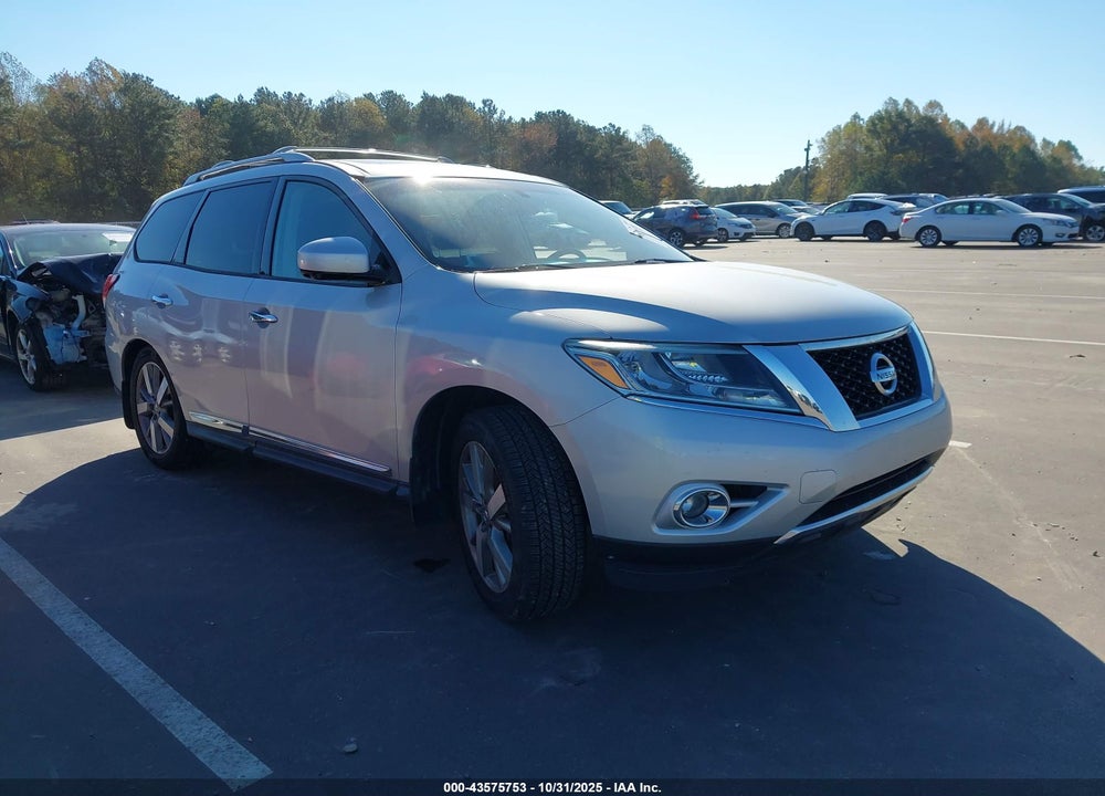 2016 NISSAN PATHFINDER PLATINUM VIN: 5N1AR2MM5GC622553