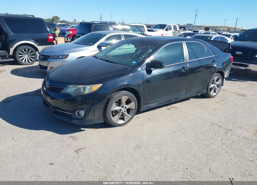 2012 TOYOTA CAMRY SE V6 VIN: 4T1BK1FK2CU006067