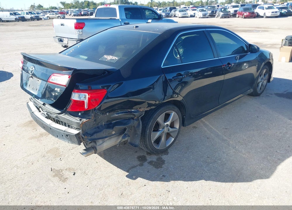2012 TOYOTA CAMRY SE V6 VIN: 4T1BK1FK2CU006067