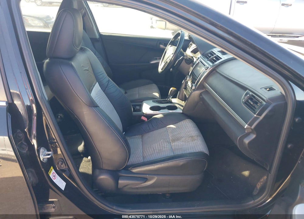 2012 TOYOTA CAMRY SE V6 VIN: 4T1BK1FK2CU006067