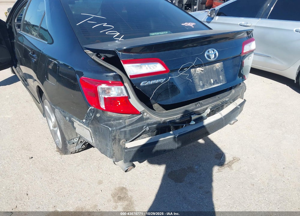 2012 TOYOTA CAMRY SE V6 VIN: 4T1BK1FK2CU006067