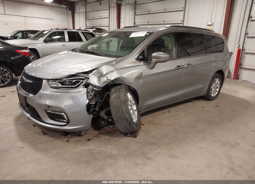 2021 CHRYSLER PACIFICA TOURING L VIN: 2C4RC1BG3MR580337