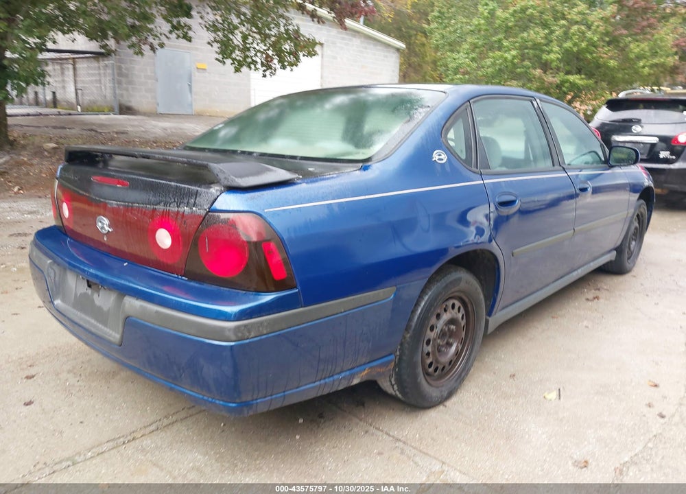 2005 CHEVROLET IMPALA VIN: 2G1WF52E859115966