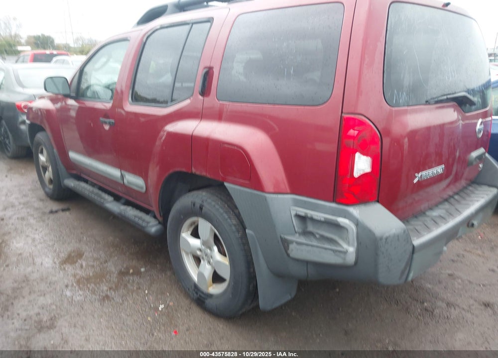2006 NISSAN XTERRA SE VIN: 5N1AN08W06C530695