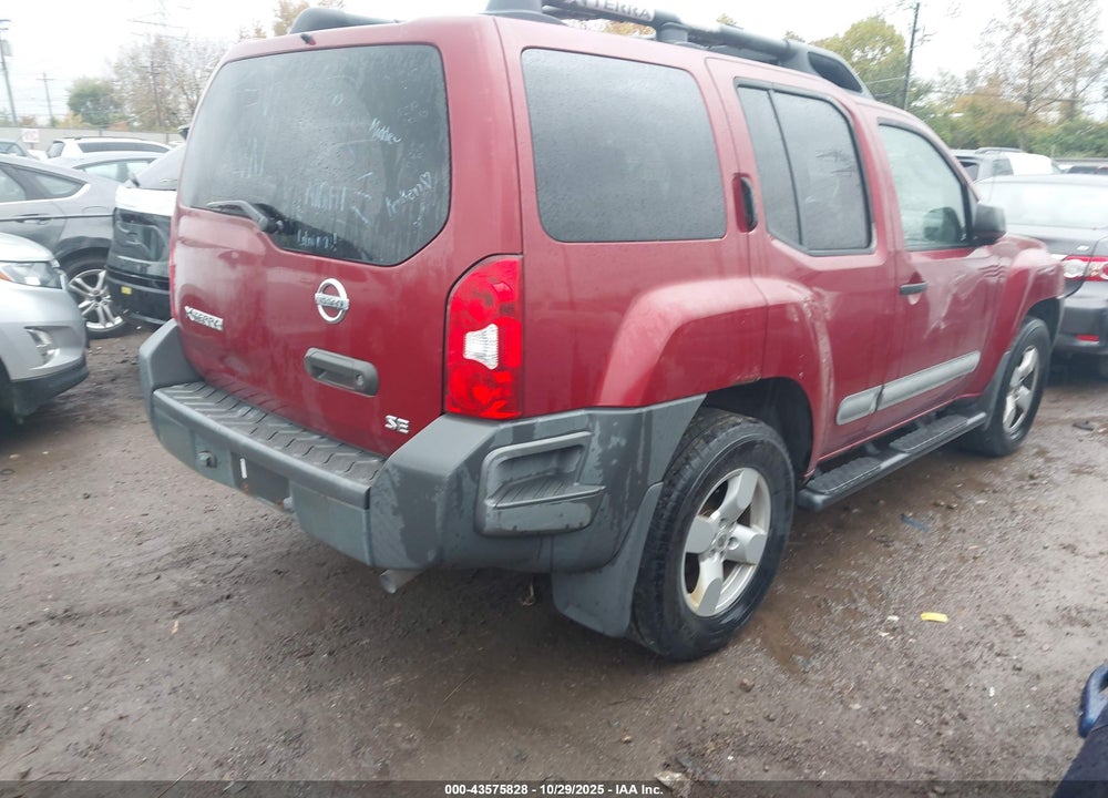 2006 NISSAN XTERRA SE VIN: 5N1AN08W06C530695