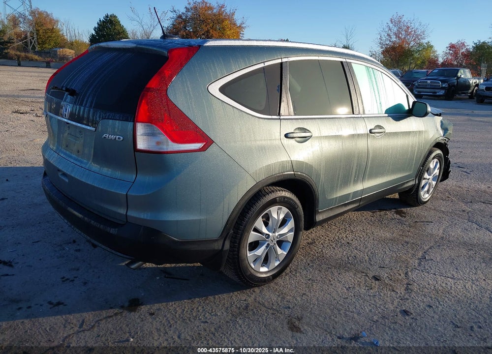 2012 HONDA CR-V EX-L VIN: 5J6RM4H7XCL061891