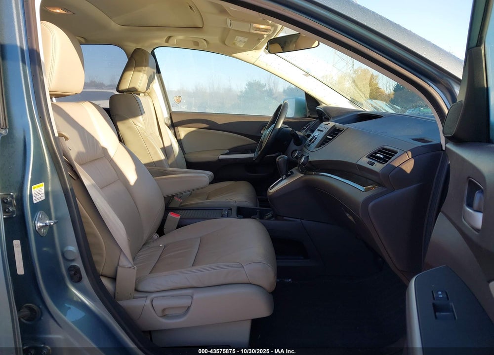 2012 HONDA CR-V EX-L VIN: 5J6RM4H7XCL061891