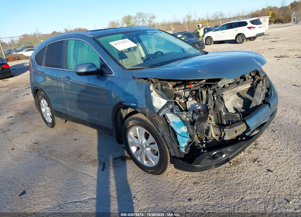 2012 HONDA CR-V EX-L VIN: 5J6RM4H7XCL061891
