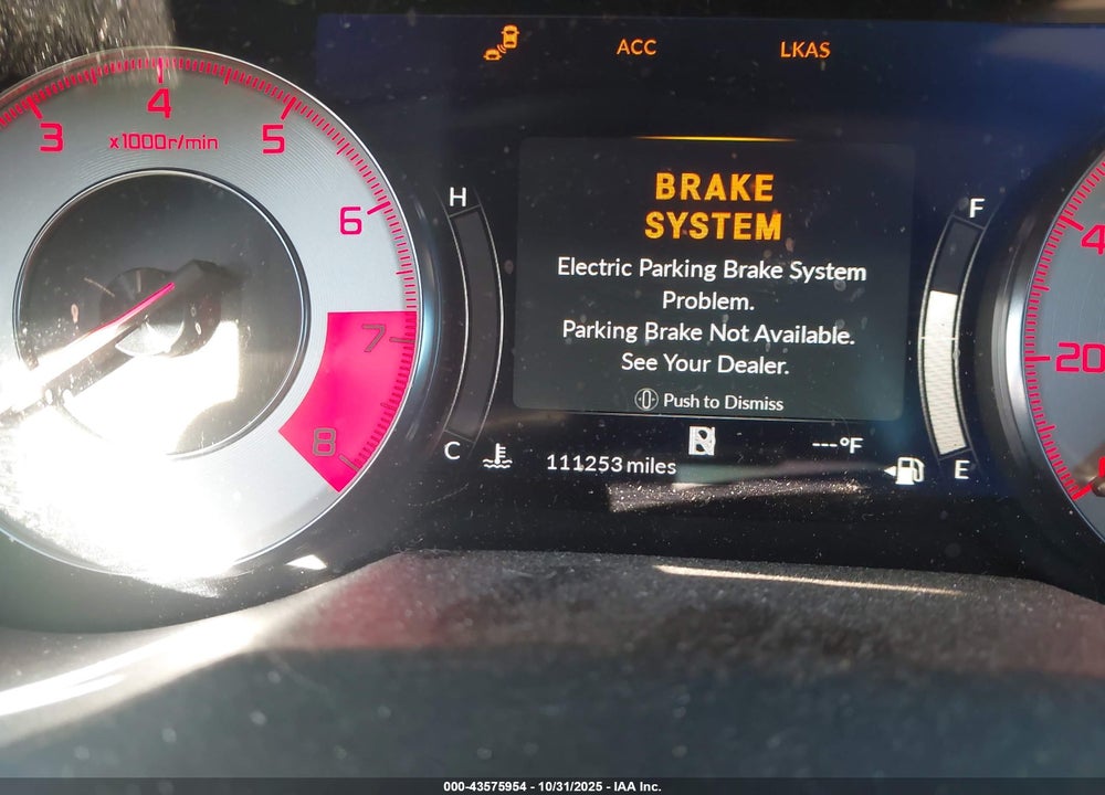 2020 ACURA RDX VIN: 5J8TC2H66LL031945