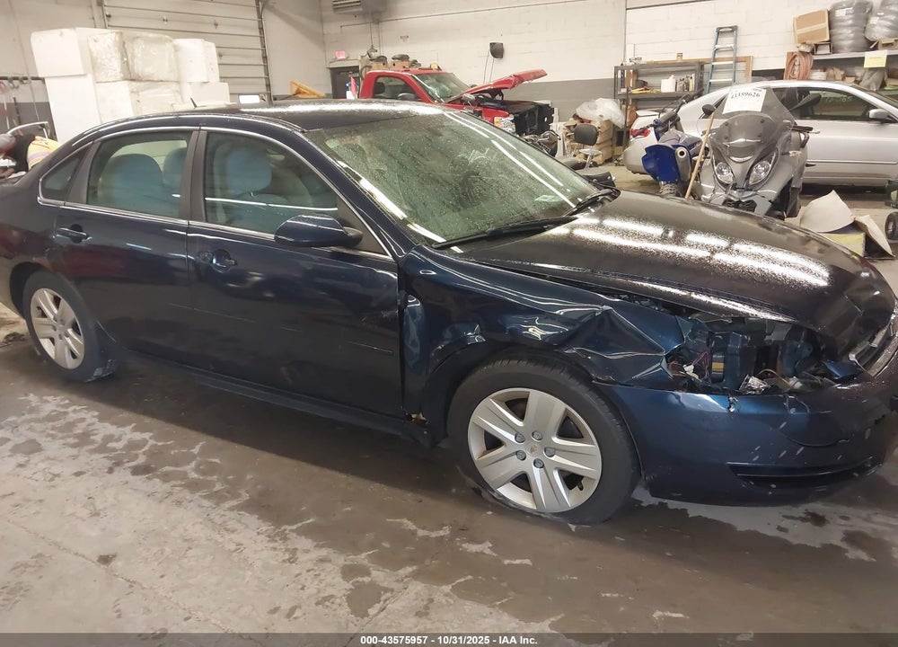 2011 CHEVROLET IMPALA LS VIN: 2G1WA5EK2B1255893