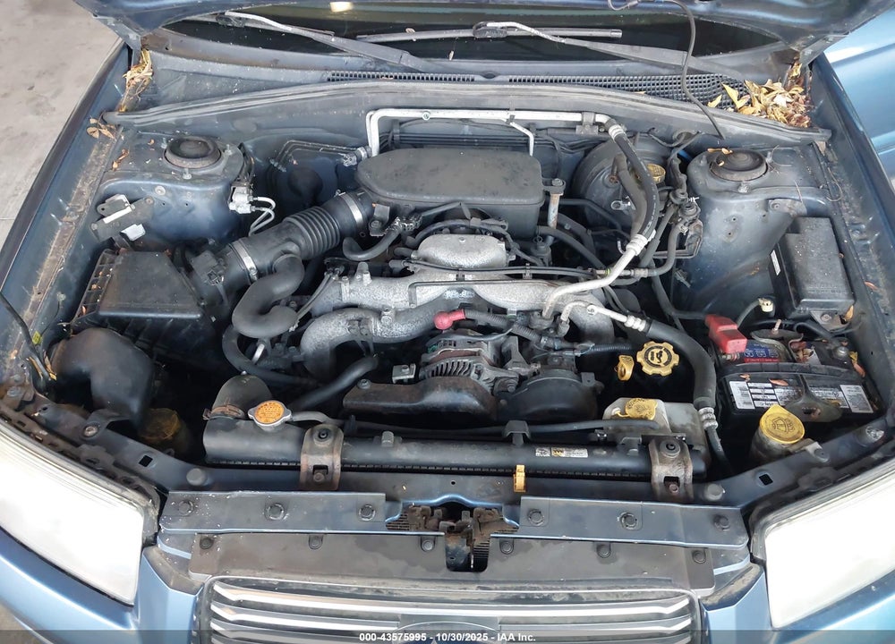 2008 SUBARU FORESTER 2.5X VIN: JF1SG65658H722846