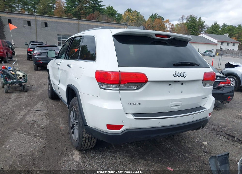 2017 JEEP GRAND CHEROKEE LIMITED 4X4 VIN: 1C4RJFBG0HC912865