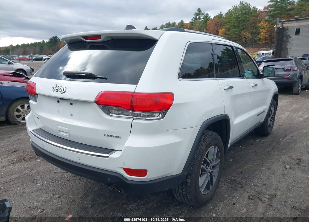 2017 JEEP GRAND CHEROKEE LIMITED 4X4 VIN: 1C4RJFBG0HC912865
