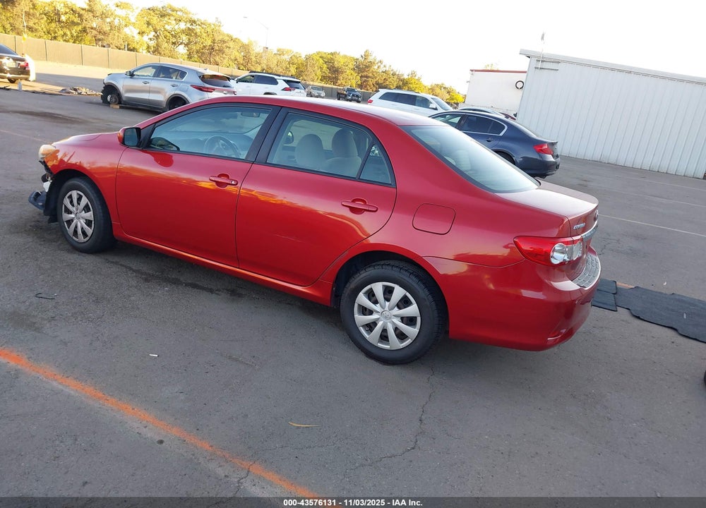 2011 TOYOTA COROLLA LE VIN: JTDBU4EE8B9165611