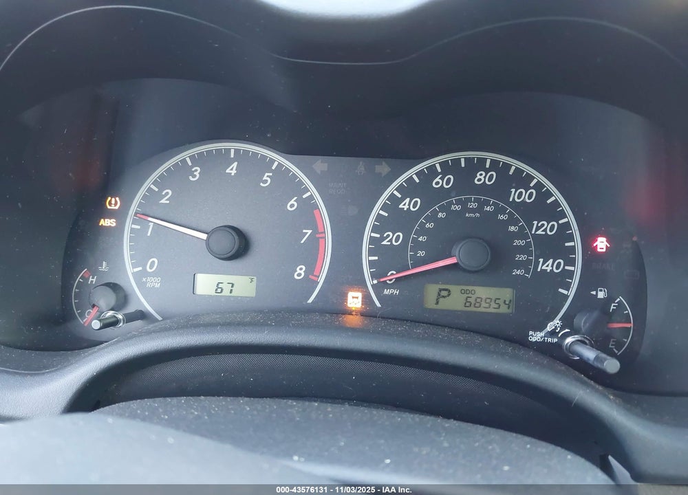 2011 TOYOTA COROLLA LE VIN: JTDBU4EE8B9165611