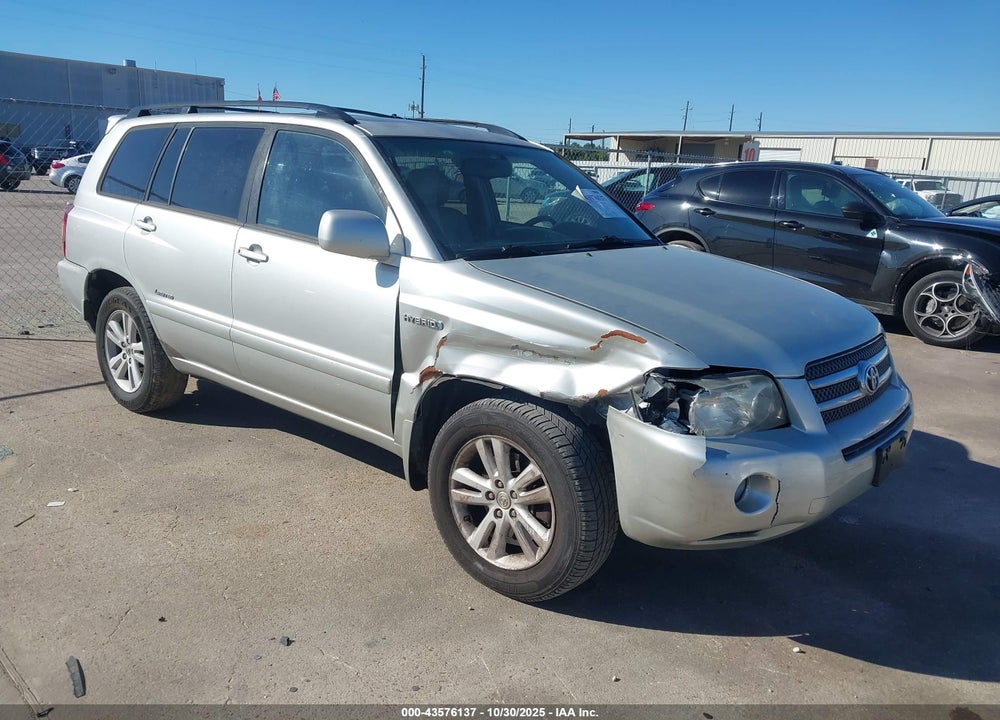 2006 TOYOTA HIGHLANDER HYBRID LIMITED V6 VIN: JTEDW21A360016104