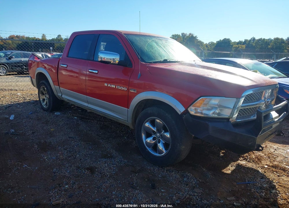 2012 RAM 1500 LAIE VIN: 1C6RD7NT5CS247764