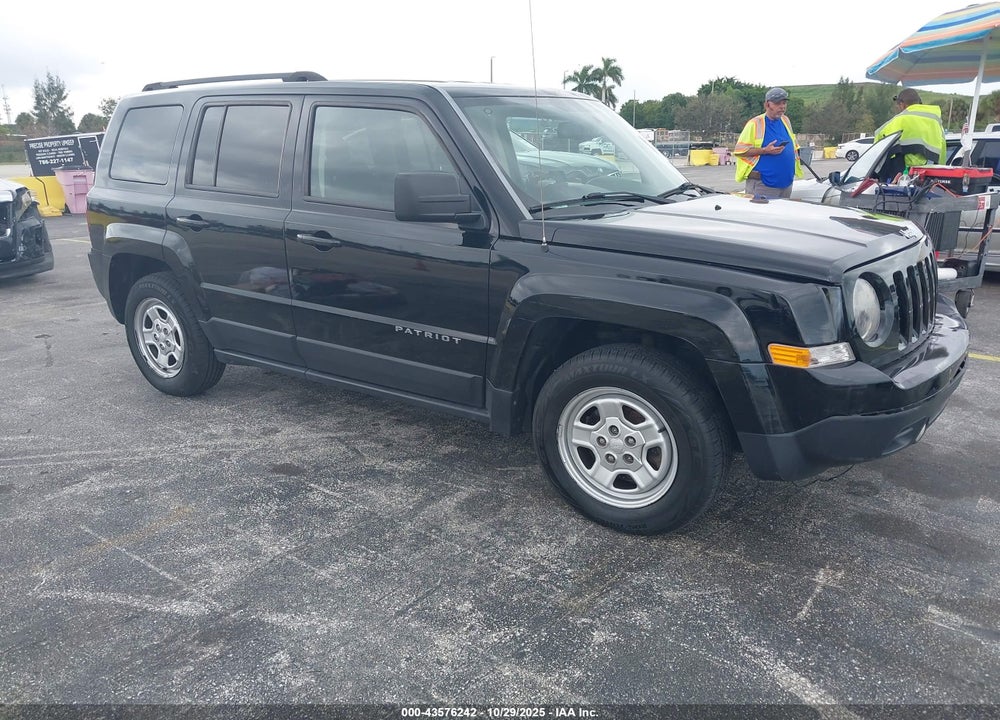 2016 JEEP PATRIOT SPORT VIN: 1C4NJPBB7GD603931